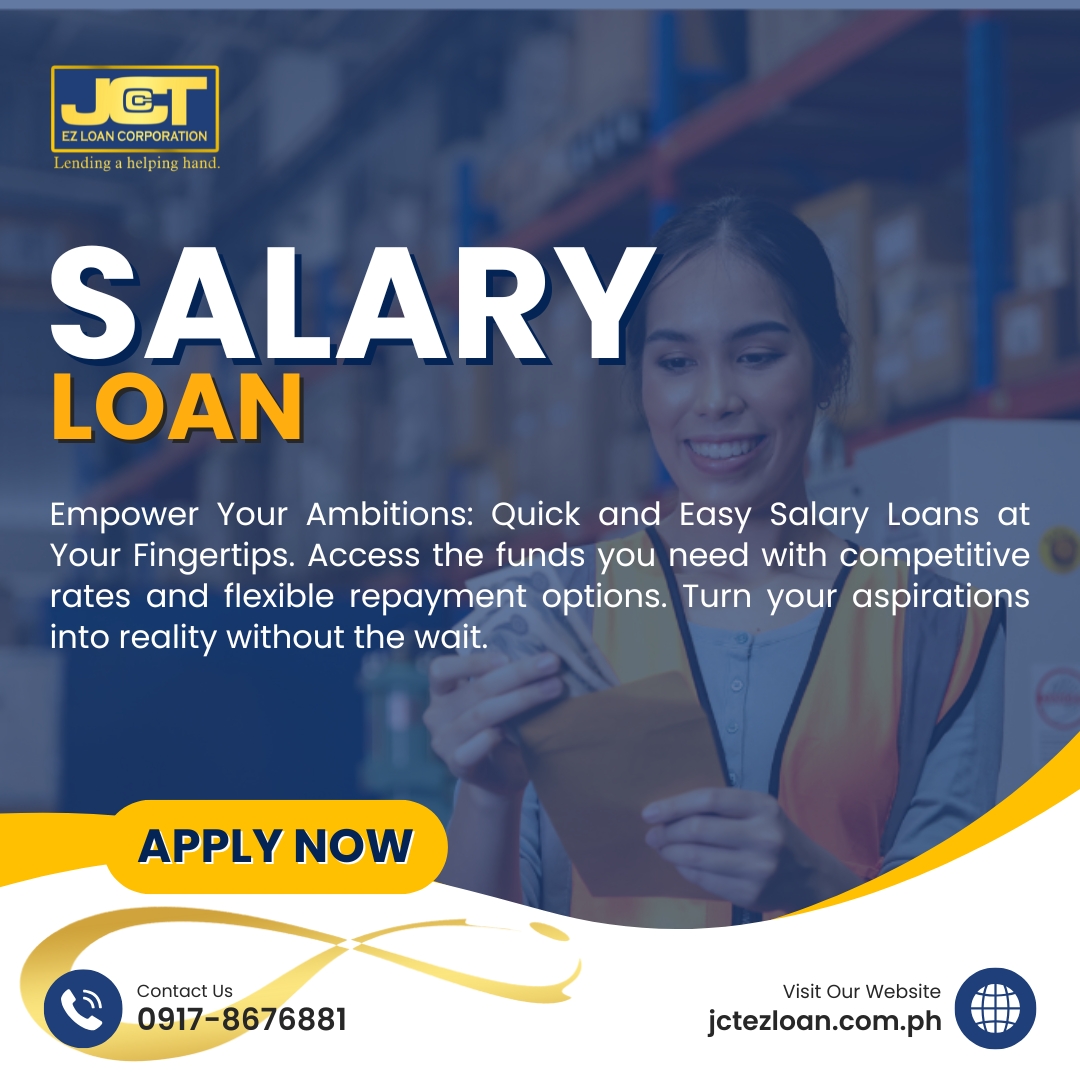 Salary loan application form